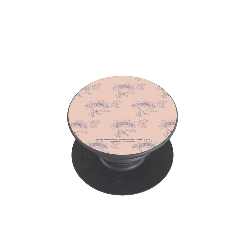  PopGrip Winnie l'Ourson Pont Rose à Motif Céramique