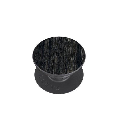  PopGrip Dunkle Holzstruktur