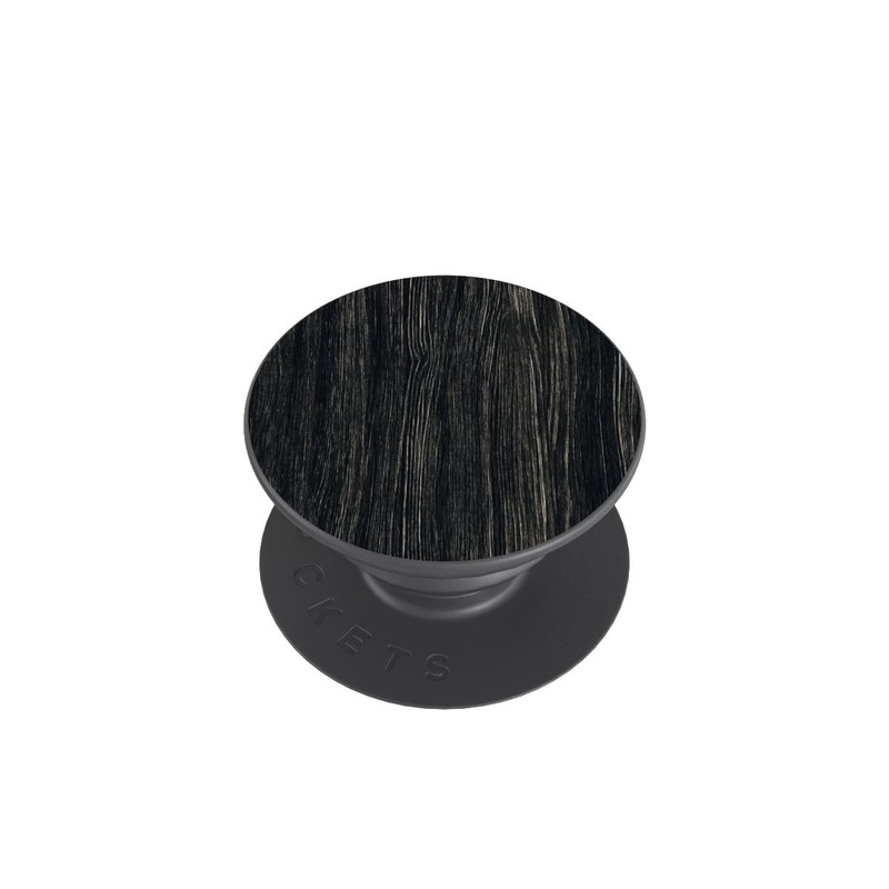  PopGrip Dunkle Holzstruktur
