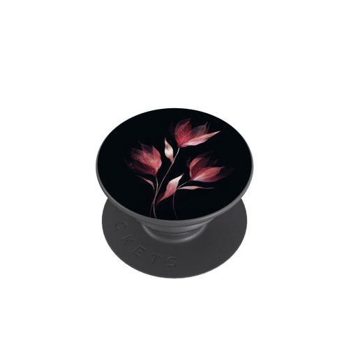  PopGrip Burgunderrote Blume Negativ