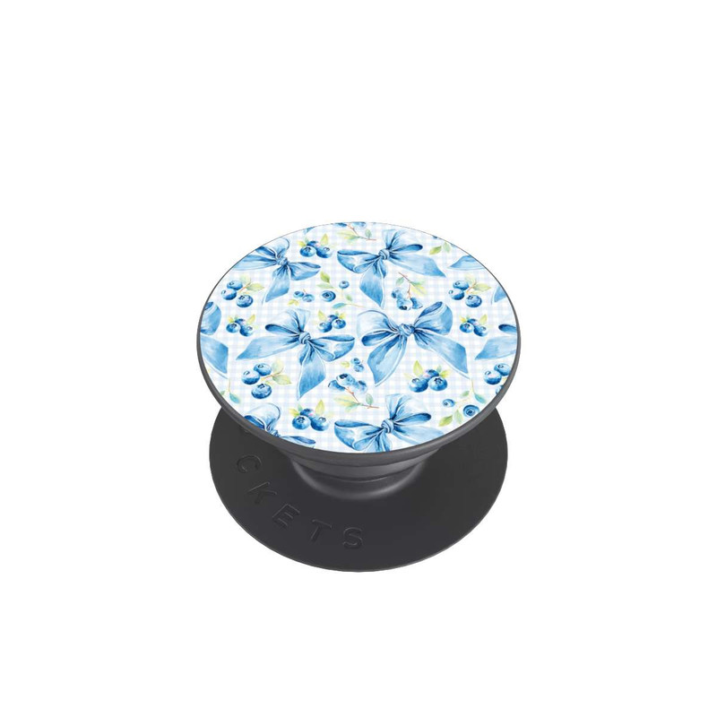  PopGrip Blaue Schleifen und Blaubeeren mit KI