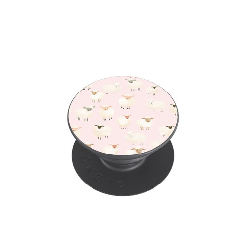  PopGrip Sheep Pattern Light Pink with AI