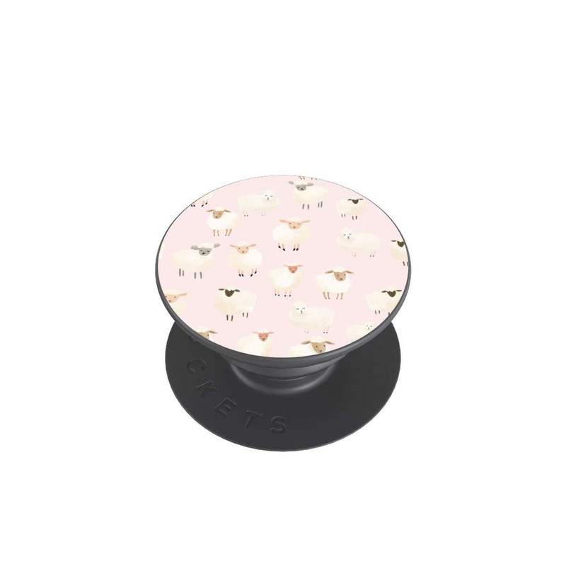  PopGrip Schafe auf Rosa Hintergrund mit KI