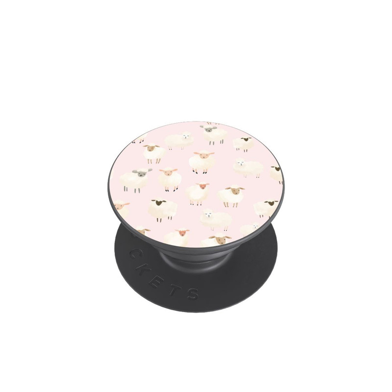  PopGrip Sheep Pattern Light Pink with AI