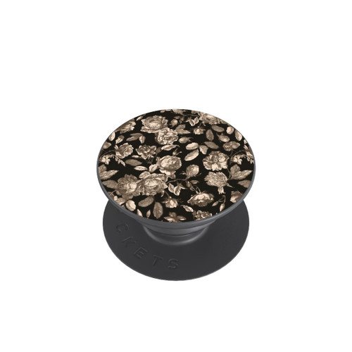  PopGrip Leinwand dunkle Blumen