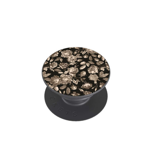  PopGrip Leinwand dunkle Blumen
