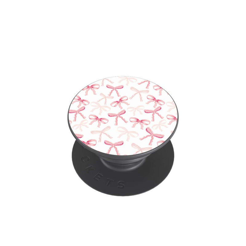  PopGrip Hell Rosa Schleifen Muster