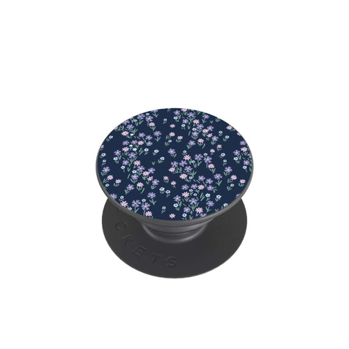  PopGrip Dark Blue Floral Theme