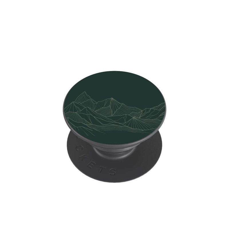  PopGrip Berg Line Art Grün