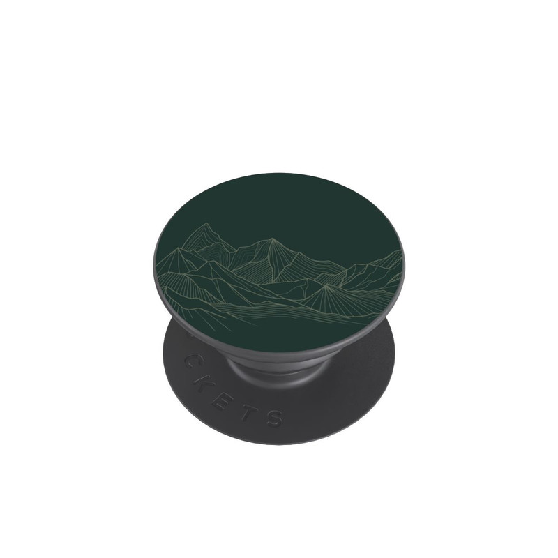  PopGrip Berg Line Art Grün