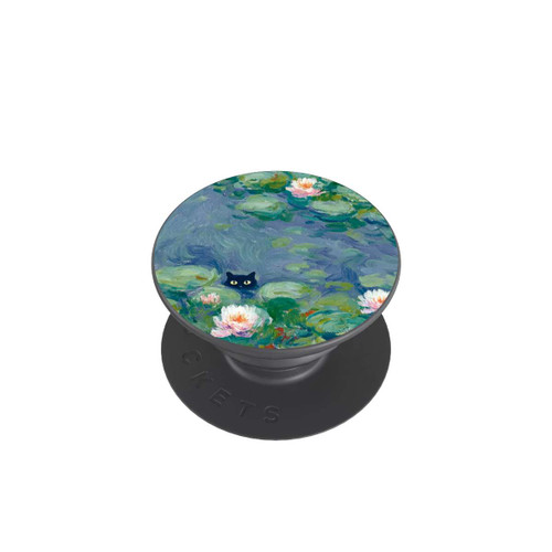  PopGrip Katze im Teich Gemälde