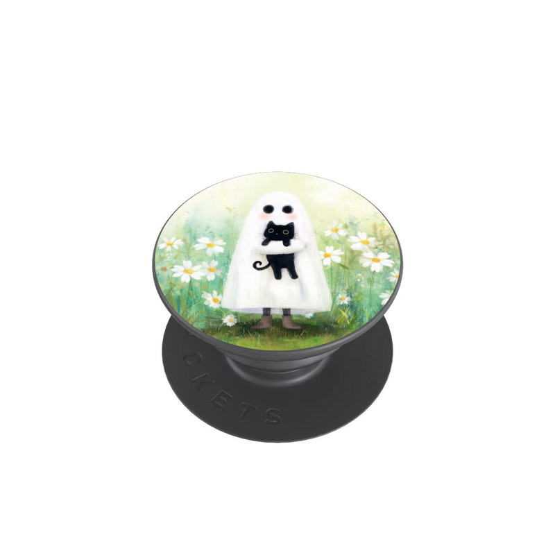  PopGrip Geist und Katze Halloween mit KI