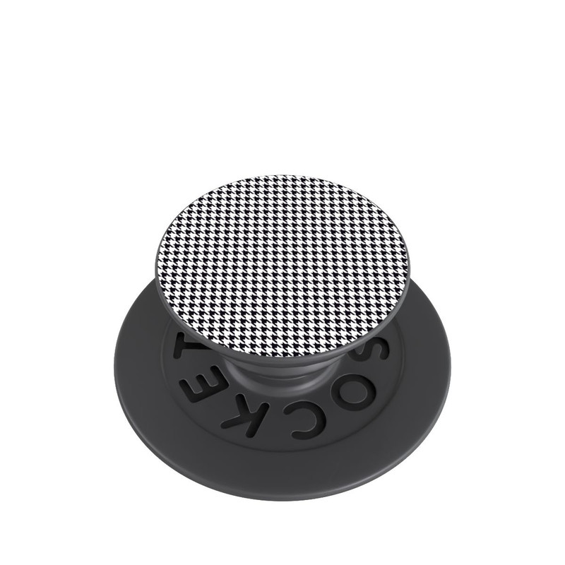  PopGrip Hahnentritt Schwarz Weiß