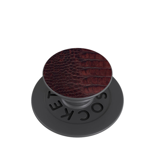  PopGrip Cuir de Crocodile