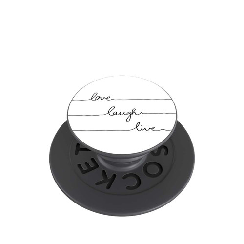  PopGrip Love Laugh Live
