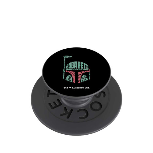  PopGrip Boba Fett Typo Grafisch