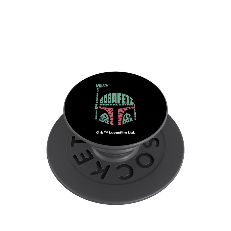  PopGrip Boba Fett Typo Graphique
