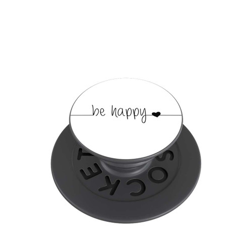  PopGrip Be Happy Weisser Hintergrund