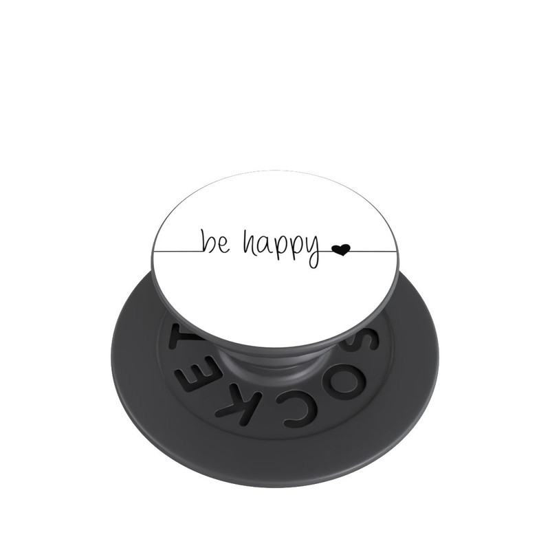  PopGrip Be Happy Weisser Hintergrund
