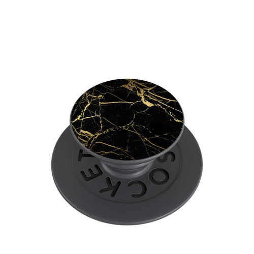  PopGrip Schwarzgoldener Marmor-Look