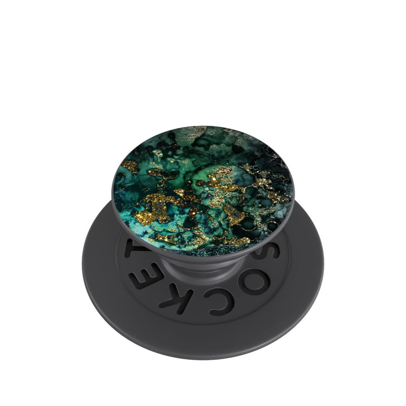  PopGrip Marbre Cyan Scintillant