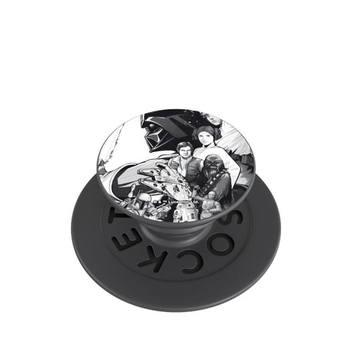  PopGrip Personnages StarWars - Noir et Blanc
