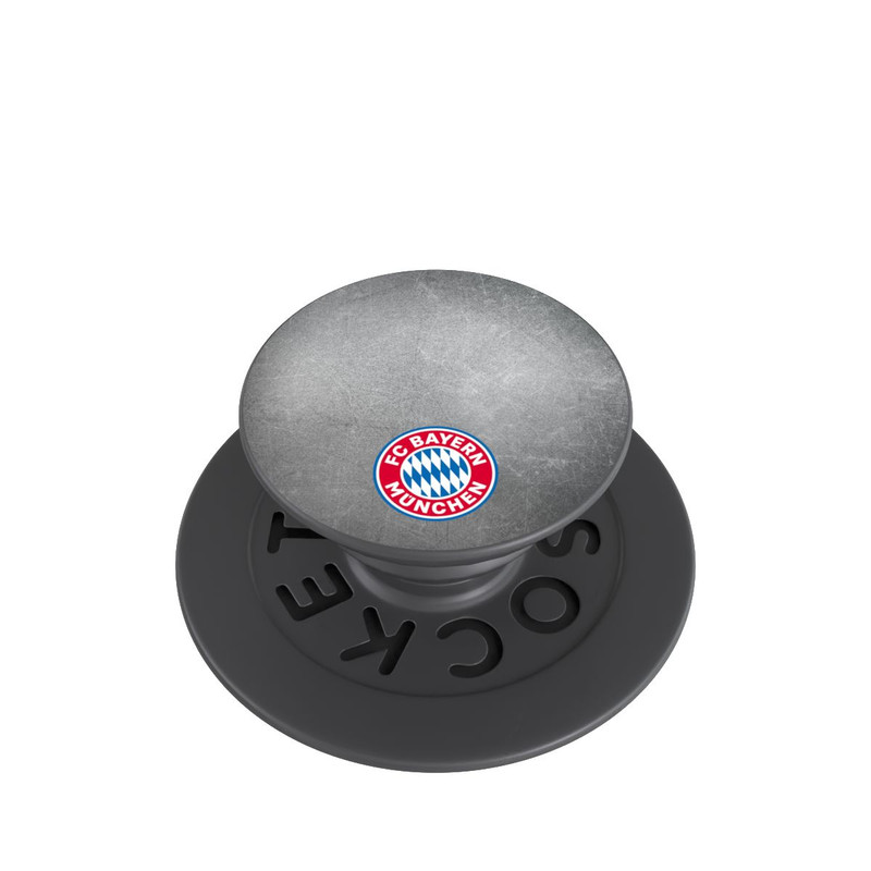  PopGrip Klassisches FCB Logo Klein - Bunt auf Metalllook
