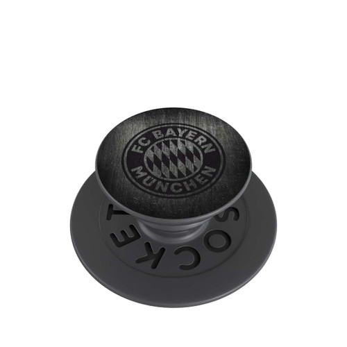  PopGrip Metalllook FCB Logo einfarbig