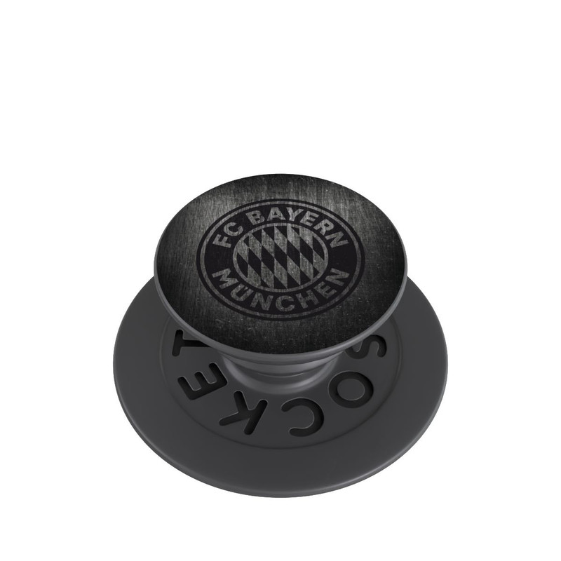  PopGrip Metalllook FCB Logo einfarbig