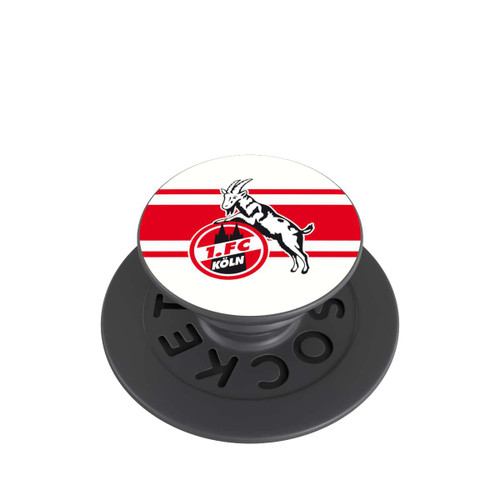  PopGrip White Red Stripes 1.FC