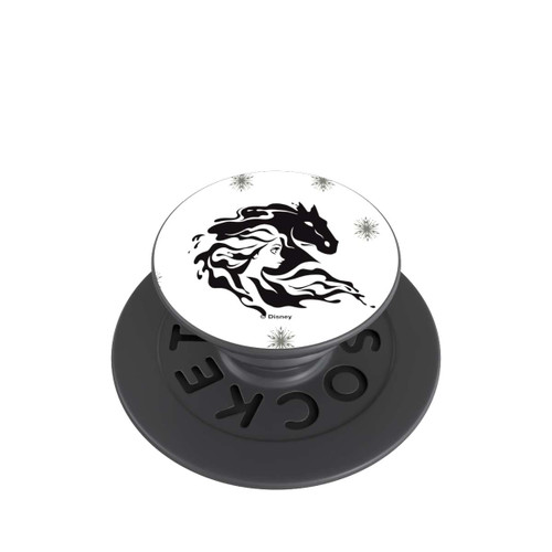  PopGrip Elsa Waterhorse Eiskönigin 2 black and white