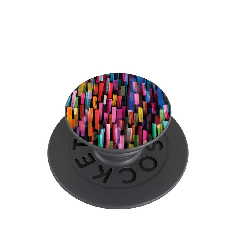  PopGrip Bunte Pinselstriche schwarz