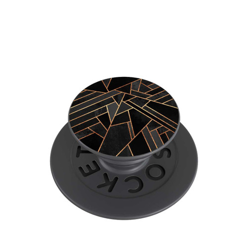 PopGrip Schwarze Nacht Gold Druck
