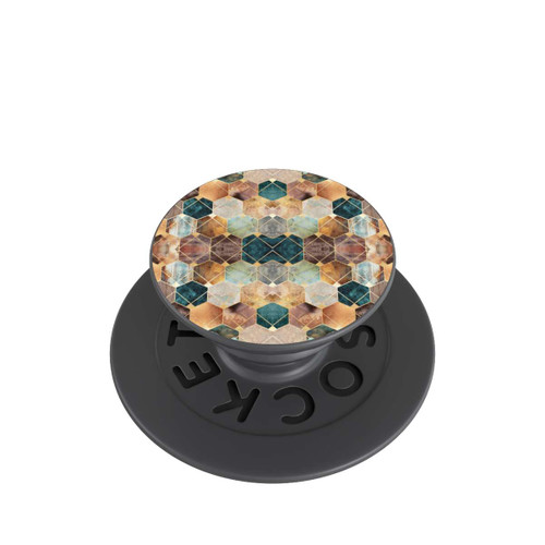  PopGrip Naturfarbene Sechsecke und Diamanten