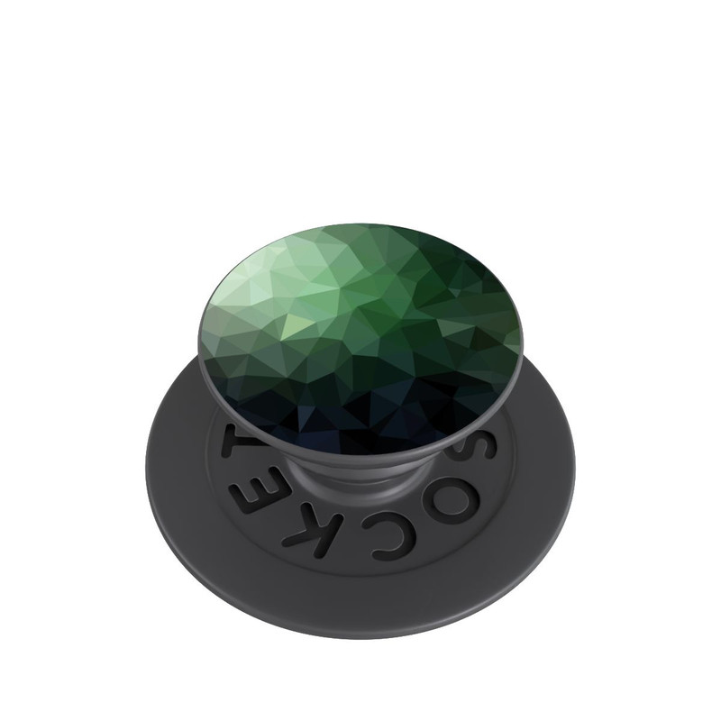  PopGrip Polygonal Mosaic Green