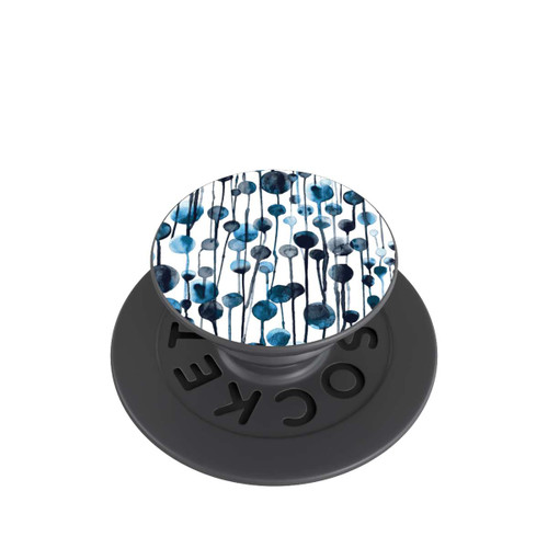  PopGrip Tropfende Punkte blau