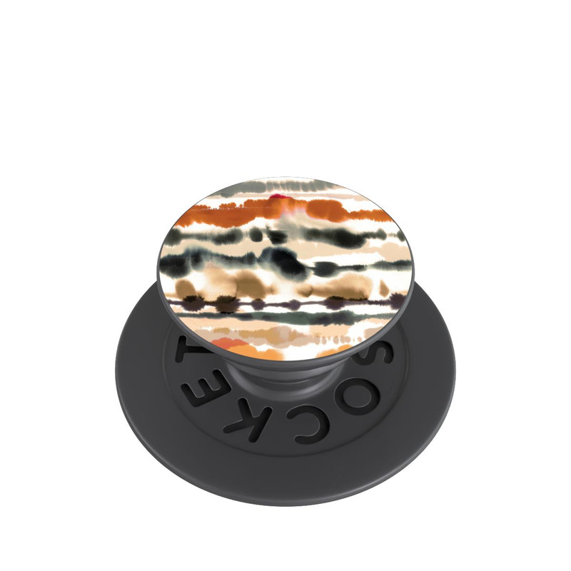  PopGrip Lignes d'aquarelle nautique douces orange
