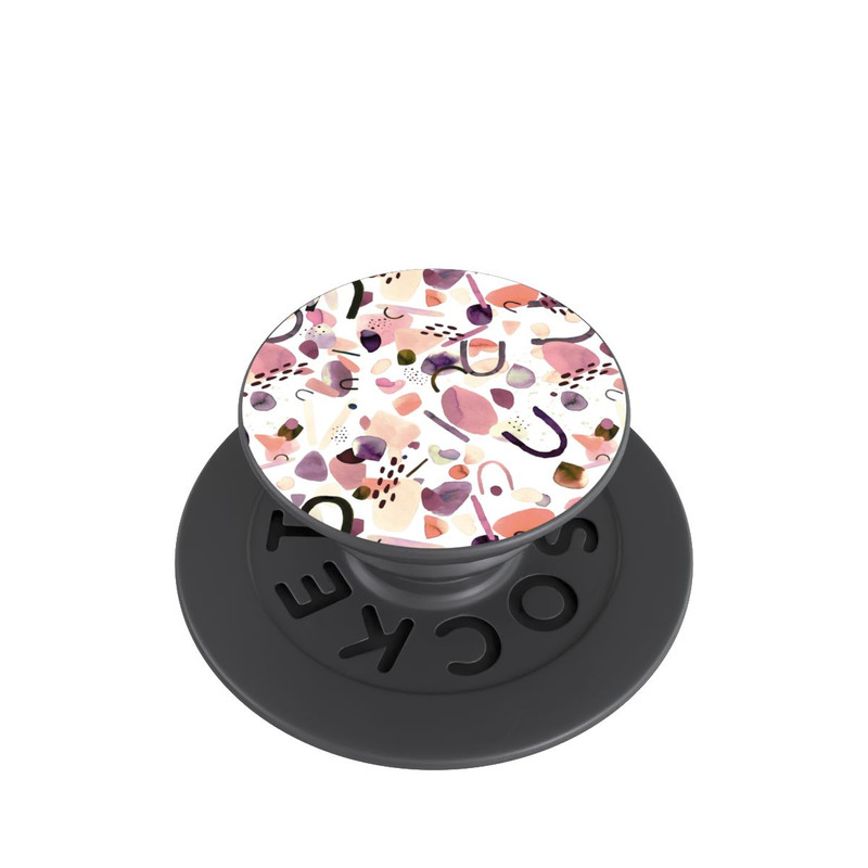  PopGrip Aquarelle Formes abstraites Mauve