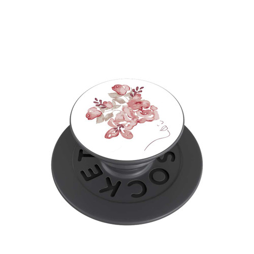  PopGrip Line Art Fleurs de visage de femme