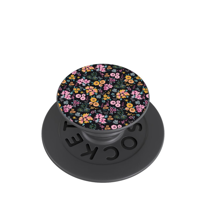  PopGrip Petites Fleurs colorées Noir 2