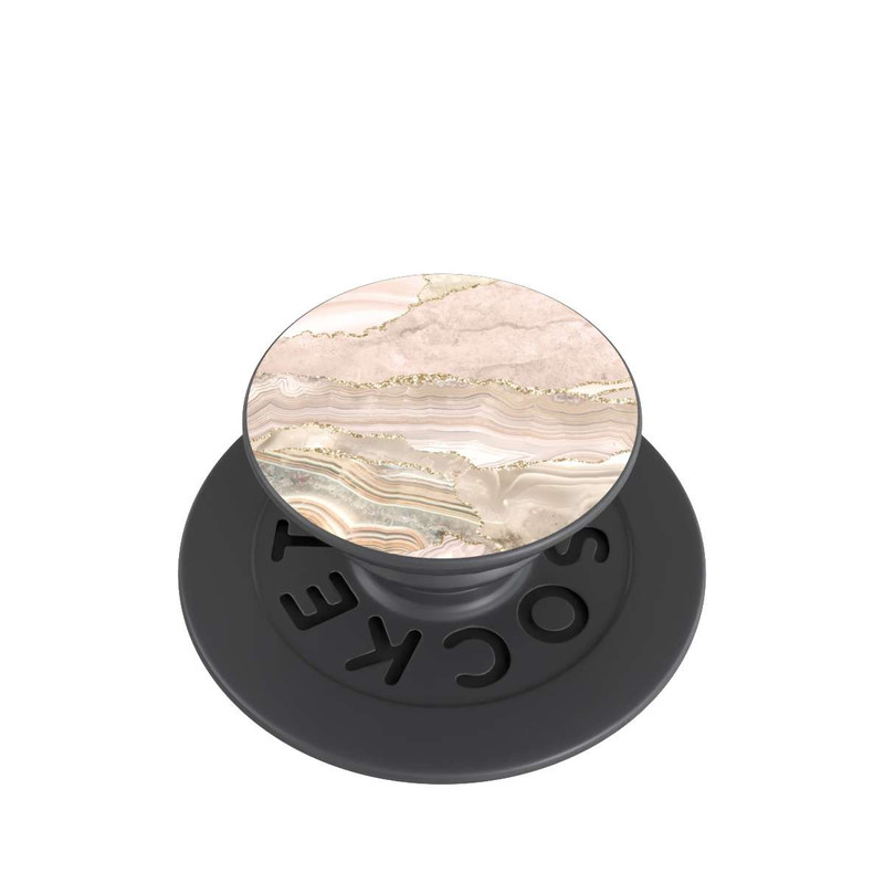  PopGrip Rayures marbrées or rose