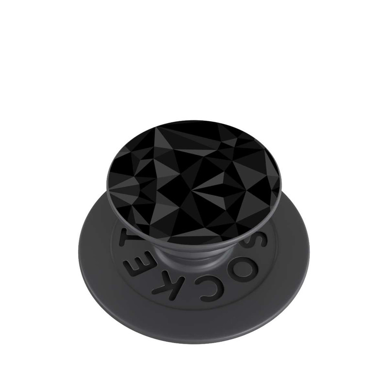  PopGrip Polygon Pattern Black