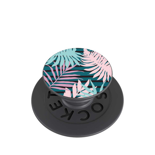  PopGrip Pastell-Dschungelblätter rosa blaugrün