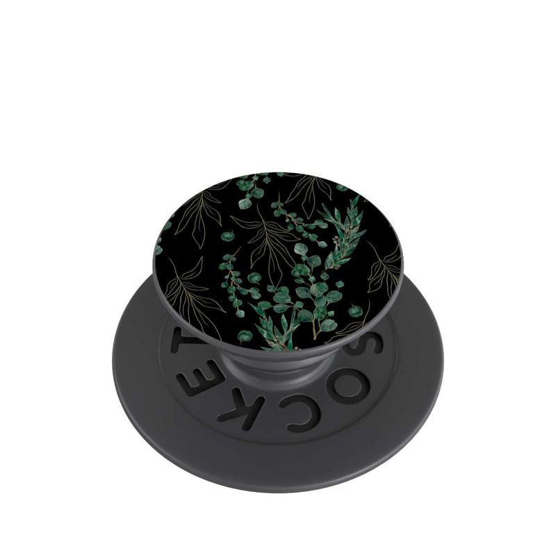  PopGrip Feuilles d'Eucalyptus Fond Noir