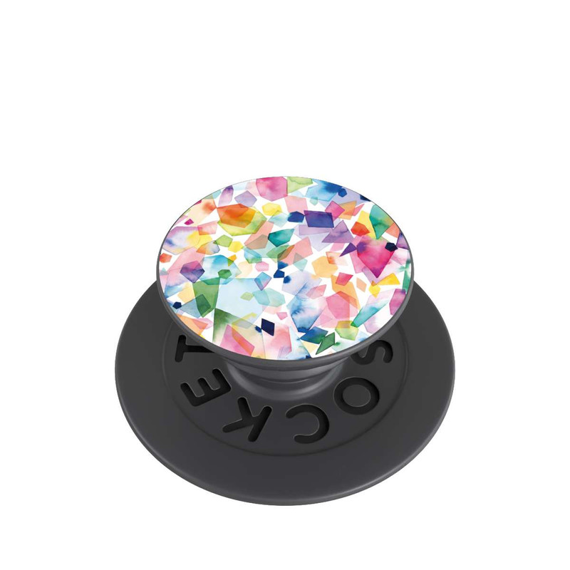  PopGrip Colorful Watercolor Gems Diamonds