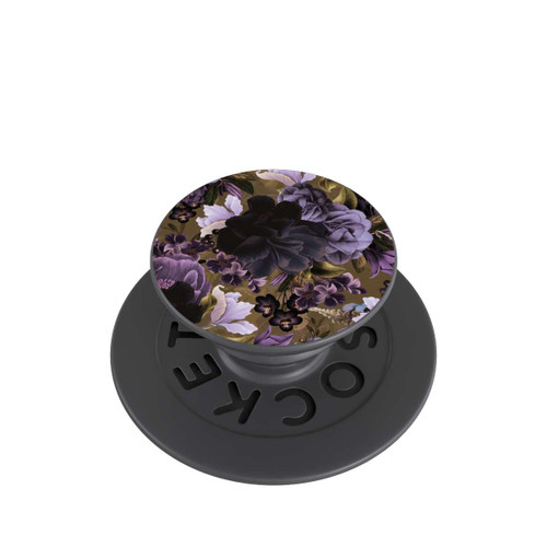  PopGrip  Lila und goldene Vintageblumen