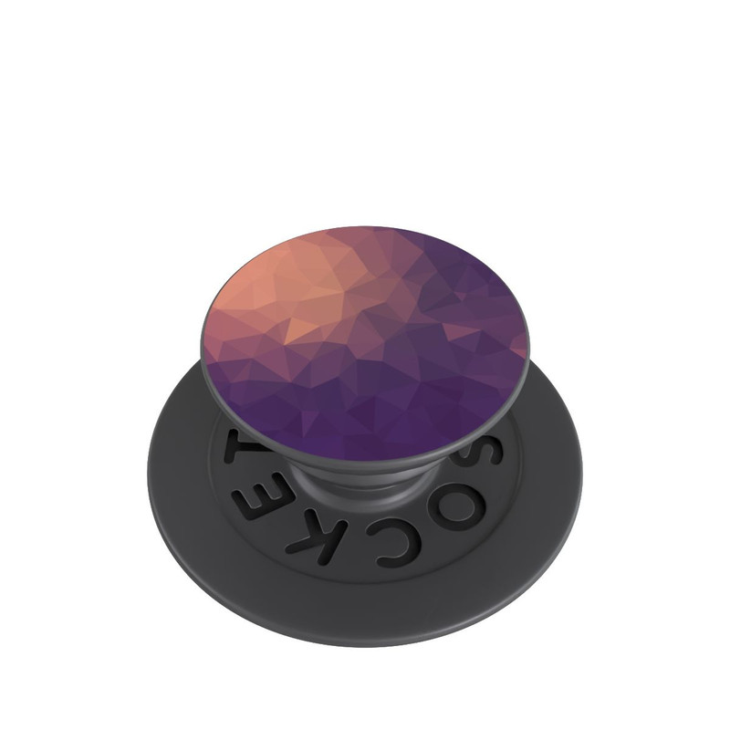  PopGrip Polygonal Mosaic Rot/Violett