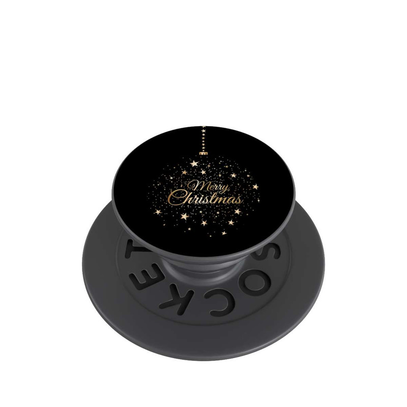  PopGrip Merry Christmas Gold Stars