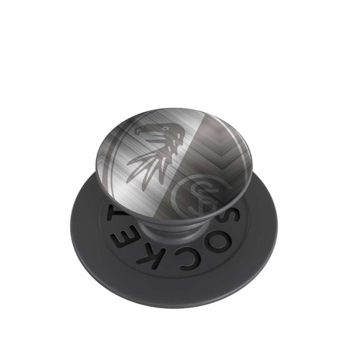  PopGrip SC Freiburg Glänzendes Metall Hintergrund