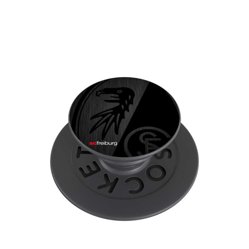  PopGrip  Kratzen Metall Hintergrund mit dem Schriftzug  Vertikal SC Freiburg